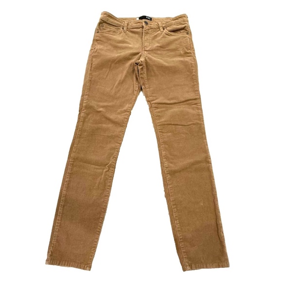 Kut from the Kloth Women's High Rise Diana Fab Ab Skinny Brown Cordoroy Pants 10 - Picture 1 of 9